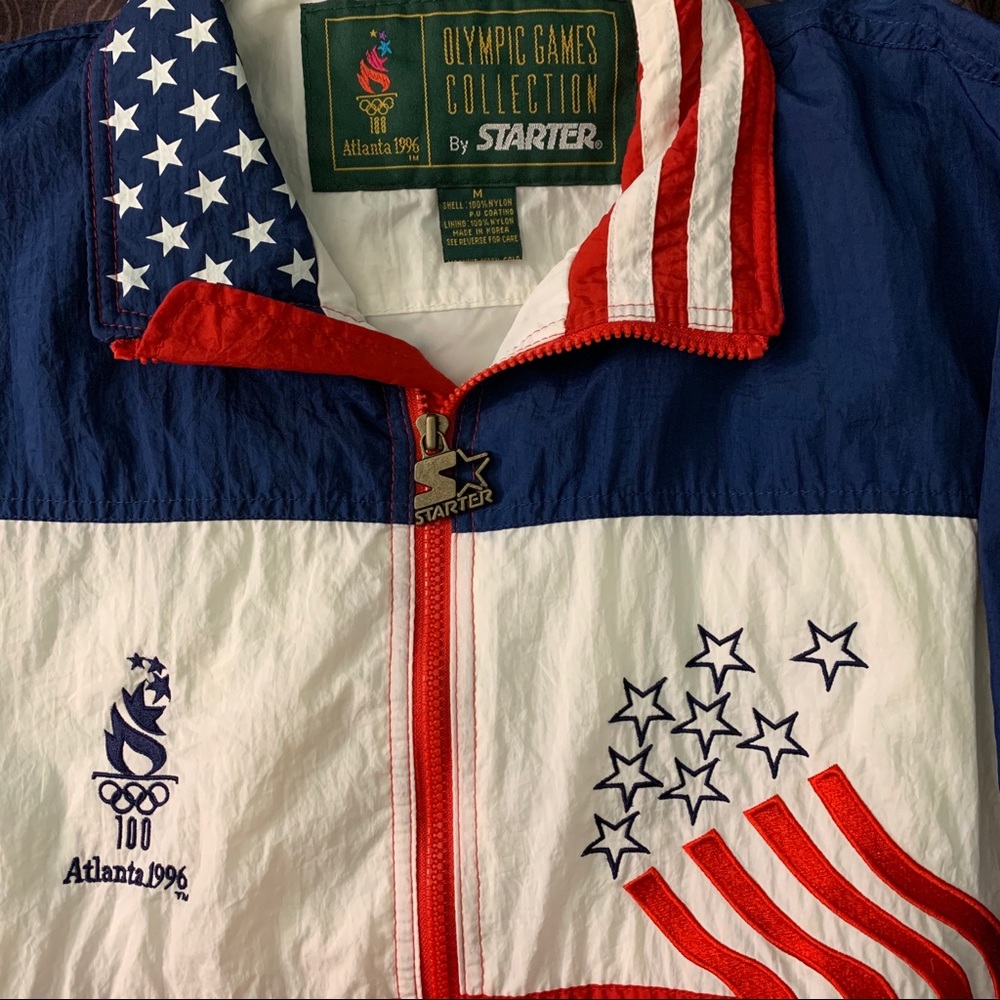 Vintage ATL 1996 Olympics Windbreaker